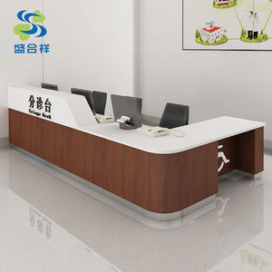 人気の病院受付デスク、モダンな金属デザイン、環境に優しく耐久性があり、病院、ホテル、モール、スーパーマーケット、家庭、バーでの使用に最適 - Product Image 5