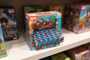 กล่องสุ่มของเล่นสะสมมาร์เวล อเวนเจอร์ส พวงกุญแจเจลนิ่ม ชุดฟิกเกอร์ - Product Image 2