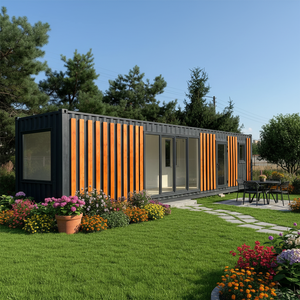 Maison préfabriquée en conteneur Sinoy Luxury de 2 à 4 chambres, 20 pieds/40 pieds, avec cuisine, pour usage hôtelier, design moderne, appartement extérieur - Product Image 1