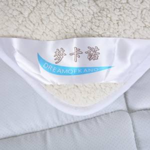 Colchão tamanho <span class=keywords><strong>queen</strong></span> de poliéster 100%, almofadas de enchimento alternativo almofadas para baixo - Product Image 6