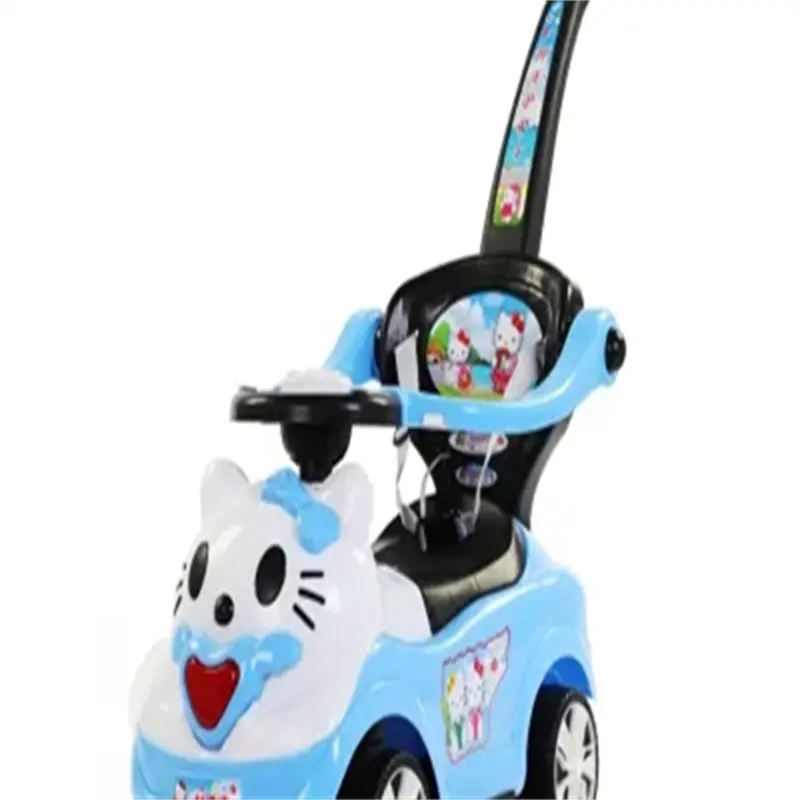 corporate promotional gift item Children toy stroller walker pushing bar kids ride on car 3 in 1 deluxe mega car with horn music