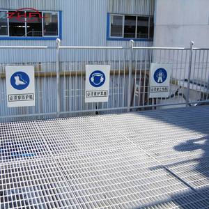 Rejilla de Acero al Carbono Galvanizado de Alta Resistencia, Anticorrosión, para Pasarelas, con Barras Lineales Estriadas, Resistente al Fuego/Agua, para Plantas - Product Image 5