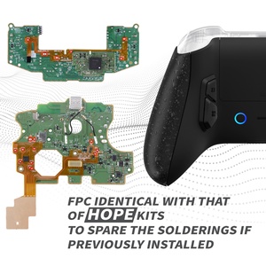 Accessoires de manette personnalisés EXtremeRate, kit de remappage Victor X noir texturé, bouton arrière de remappage pour manette Xbox Series X S - Product Image 2
