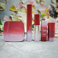Emballage de luxe pour gloss à lèvres, contenants pour rouge à lèvres, flacons de mascara, boîte de poudre libre, ensemble de maquillage