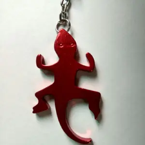 YD463 Hot Sale Key Ring Animal Shape Pendant Gift Beer Bottle Opener Aluminium Alloy Keychain Cute Gecko Openers
