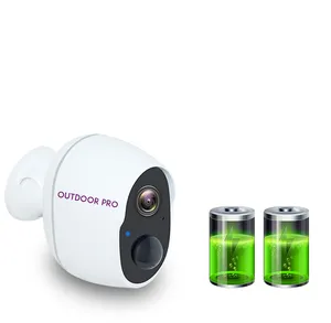 屋外用バッテリー駆動WiFiワイヤレスPIRカメラ（バッテリー式屋外カメラ） - Product Image 1