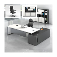 Prix de gros directeur table de bureau industrielle bureau moderne luxe ergonomique bureau de direction bois