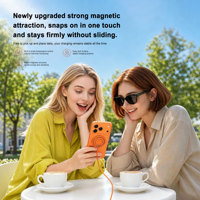 Support de charge magnétique sans fil ultra-rapide 25W pour iPhone Duo 18 17 16 Pro Max 360 °   Support de chargeur sans fil rotatif et pliable
