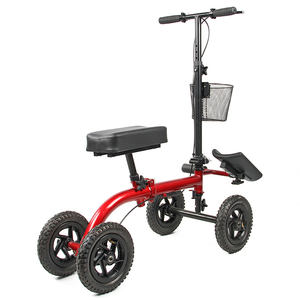 10 дюймовых запасных частей пневматический коленный сустав Уолкер колесиков ортопедические вспомогательные приспособления для ходьбы ноги коленный скутер Уолкер для восстановления хирургии - Product Image 1