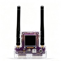 Papan Pengembangan Dual Mini V3 Dual ESP32 Modul WiFi Bluetooth dengan Layar Tampilan