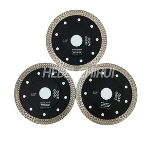 Hot Pressed Fast Cutting 115mm 125mm Marble Porcelain Ceramic Cutting Disc Diamond Saw Blade For Tile