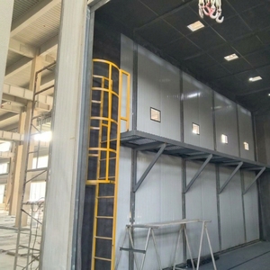 Cámara de arenado automática con PLC y caja de engranajes, con manipulador robótico, diseño sin foso para desbarbado uniforme y acabado de superficies (CE) - Product Image 3