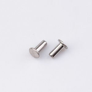 Rivets à tête plate en acier inoxydable 304, broches solides pour la personnalisation des sièges de voiture, pièces non standard GDTYF - Product Image 1