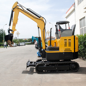 Mini-excavatrice EZ 17 de type chenillé, haute puissance de creusement, pour le déplacement d'arbres et la construction de bassins. - Product Image 2