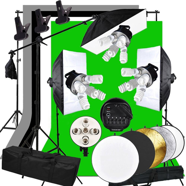 Wholesale Photography Studio Light Tent Kit Photo Studio Continuous Light Kit Softbox