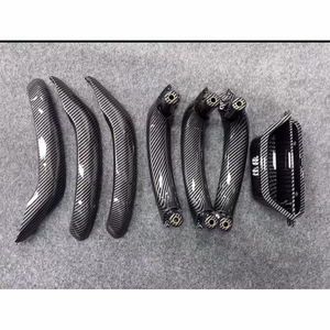 Fibra di carbonio <span class=keywords><strong>X3</strong></span> <span class=keywords><strong>F25</strong></span> X4 F26 7 pz maniglia interna per portiera per auto - Product Image 1