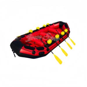 Bateau pneumatique CE 480 cm, radeau <span class=keywords><strong>de</strong></span> rivière gonflable en PVC 0,9/1,2 mm, radeau <span class=keywords><strong>de</strong></span> <span class=keywords><strong>sauvetage</strong></span> pour 11 personnes, flottant - Product Image 4
