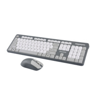Kit clavier et souris sans fil Mofii X100 2.4G à bas prix, ordinateur portable de bureau, ordinateur de bureau, périphérique professionnel, USB externe