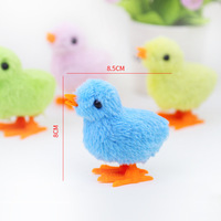 Jouet d'horlogerie éducatif amusant créatif chaud horloge mignon poulet en peluche sautant poulet jouet