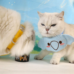 Mignon animal de compagnie spout towel <span class=keywords><strong>chien</strong></span> réglable chat <span class=keywords><strong>chien</strong></span> collier photo décoration articles - Product Image 4