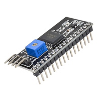 Papan adaptor antarmuka IIC/I2C dengan fungsi perpustakaan papan ekspansi PCF8574 untuk komponen elektronik LCD1602 & LCD2004