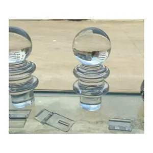 Rõ Ràng Acrylic Lan Can Trong Suốt Lucite Lan Can