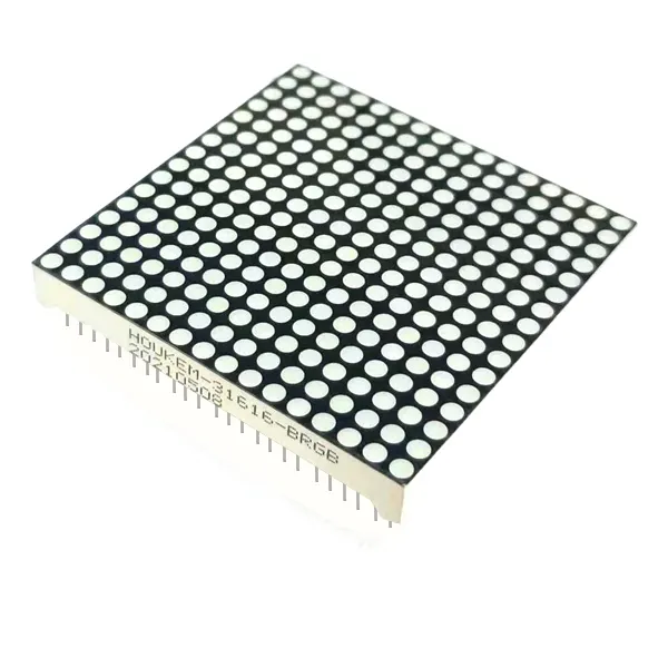 ピクセル3mm 16x16rgbドットマトリックスLEDパネル16x16rgbLEDモジュール