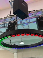 Anneau lumineux cinétique LED 5KG 42x15W pour DJ, discothèque, bar, scène