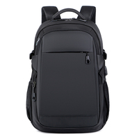 Sac à dos pour ordinateur portable en polyester Oxford durable avec logo personnalisé, antivol, avec port USB et fermeture éclair, pour les voyages et les étudiants