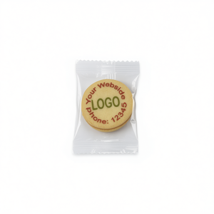 Biscuits ronds personnalisés avec logo pour la promotion et les cadeaux - Product Image 2