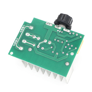 Electronic Voltage Regulator 4000W AC 220V With Fuse For <b>Motor</b> Speed Light Temperature <b>Control</b> - Product Image 4