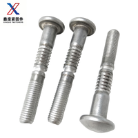 SDPSI DCT acier au carbone oxyde noir haute résistance à la traction C50L anneau de tête de dôme rainuré Huck Rivet avec collier d'écrou