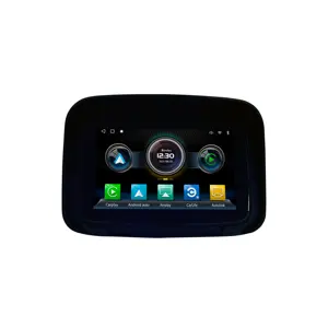 [מרץ] כפולה Bluetooth IPX7 עמיד למים Sunscree5 אינץ מסך מגע מכשיר GPS ניווט באמצעות CarPlay/אנדרואיד אוטומטי עבור אופנוע