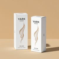 Boîte cadeau de parfum personnalisée écologique avec design gratuit, flacon de parfum 30ml 50ml 100ml avec boîte