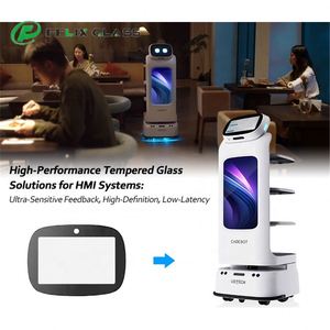 Protector de Pantalla LCD de Alta Precisión para Robot Personalizado, Vidrio con Impresión UV y Recubrimiento Gráfico - Product Image 5