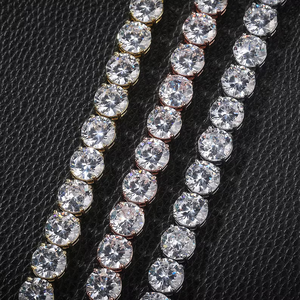 Bracelet tennis éblouissant en argent sterling 925 plaqué or, serti de moissanite taille poire VVS de 6 mm, idéal pour le quotidien - Product Image 4