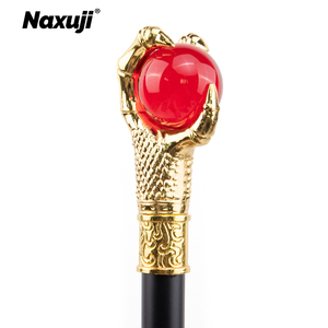 Bastón de Caballero con Diseño de Garra de Dragón Rojo Dorado para Actividades, Juegos de Rol, Exposiciones de Cómics, Fotografía y Accesorios de Escenario - Product Image 5