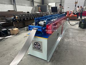 Mesin Pembentuk Rol Dingin Otomatis Penuh 2 in 1 60*27 mm untuk Pembuatan Stud dan Track Light CD UD pada Papan Gypsum - Product Image 3