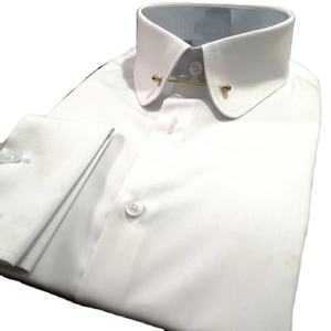 Best Sale Modische Herren Langarm Shirt Kragen Pins 100% Baumwolle Bequeme <span class=keywords><strong>Shirts</strong></span> Akzeptieren Sie Custom Logo <span class=keywords><strong>Dress</strong></span> Shirt für Männer - Product Image 6