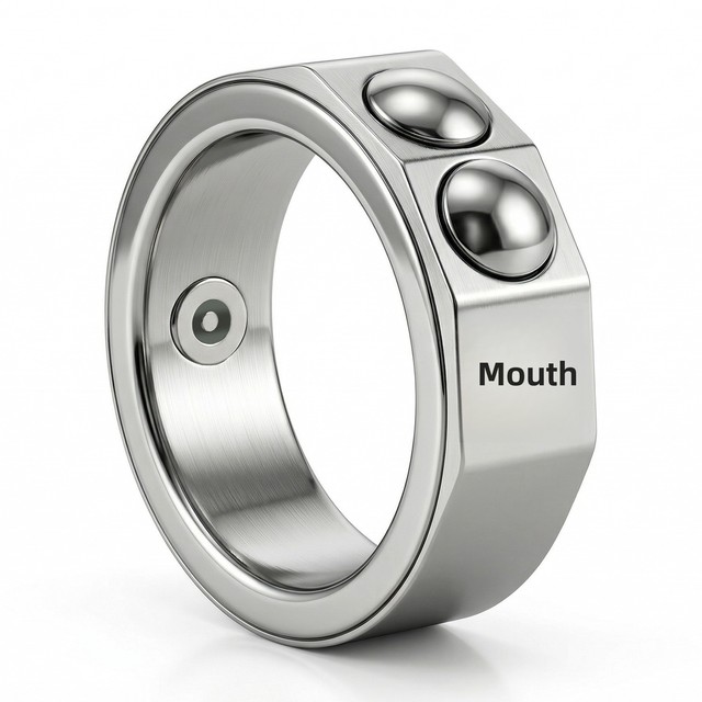 Smart Ring Mouse App Control Plastic Waterproof Durable for AR Glasses Web Browsing Remote Shutter
