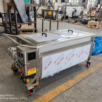Oliegeleiding Verwarming Plakband Mengen Machine Pasta Mengen En Roosteren Machine Industriële Horizontale Lintmixer