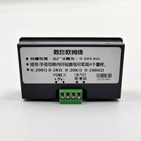 Baru BRIGHTWIN BRT ROM1-5V 0-200K Meteran Resistansi 2K 20K 200K Pengukur Impedansi Resistor Tester Indikator Pemasangan Panel