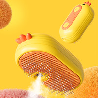 Nouvelle brosse de bain à vapeur autonettoyante en acier inoxydable pour reptiles avec outil de toilettage et vapeur 3-en-1