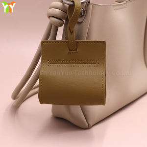 Porte-sacs à déjections canines <span class=keywords><strong>en</strong></span> cuir PU pour la laisse, style sac à main, distributeur de sacs pour chien, porte-sacs pour la promenade <span class=keywords><strong>en</strong></span> extérieur - Product Image 2