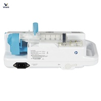 Bomba de Jeringa Portátil de Grado Médico con Control de Precisión, Pantalla LCD y Batería Recargable para Uso Clínico