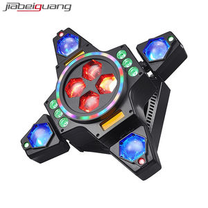 Petit corps 6 bras abeille yeux faisceau tête mobile RGBW effet Laser DMX512 éclairage de scène DJ lumière LED pour Disco musique danse fête - Product Image 6
