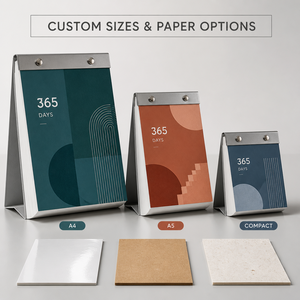 Custom 365 Day Tear Off <b>Calendar</b> Printing Services - Daily Page <b>Desktop</b> Wall <b>Calendar</b> Manufacturer - Product Image 2