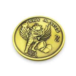 Custom <b>Metal</b> Commemorative Coin Zinc Alloy Engraving Collectible Business Gift Cultural Tourism - Product Image 1