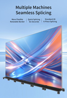 Écran LED couleur intérieur P1.8 P2 P2.5, affichage LED panoramique pour centre commercial/magasin de détail