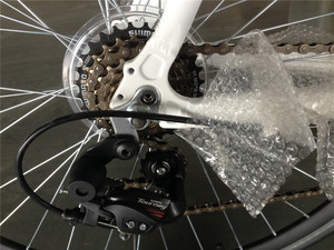 Vélo de route sport pour adultes, cycle en acier 700C, 21 vitesses, freins à disque doubles - Product Image 6